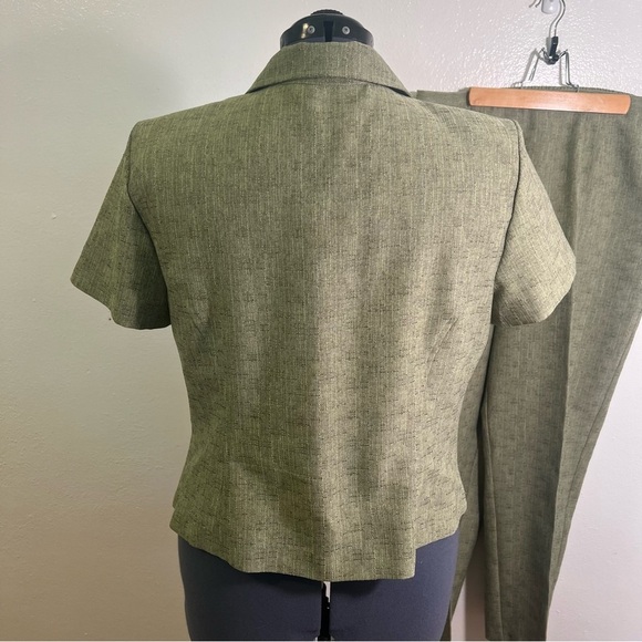 Vintage Sag Harbor Pant & Skirt Set Green 16P - Picture 6 of 16